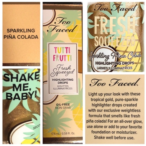 Too Faced Tutti Frutti Fresh Squeezed Highlighter Drops - Picture 8 of 10